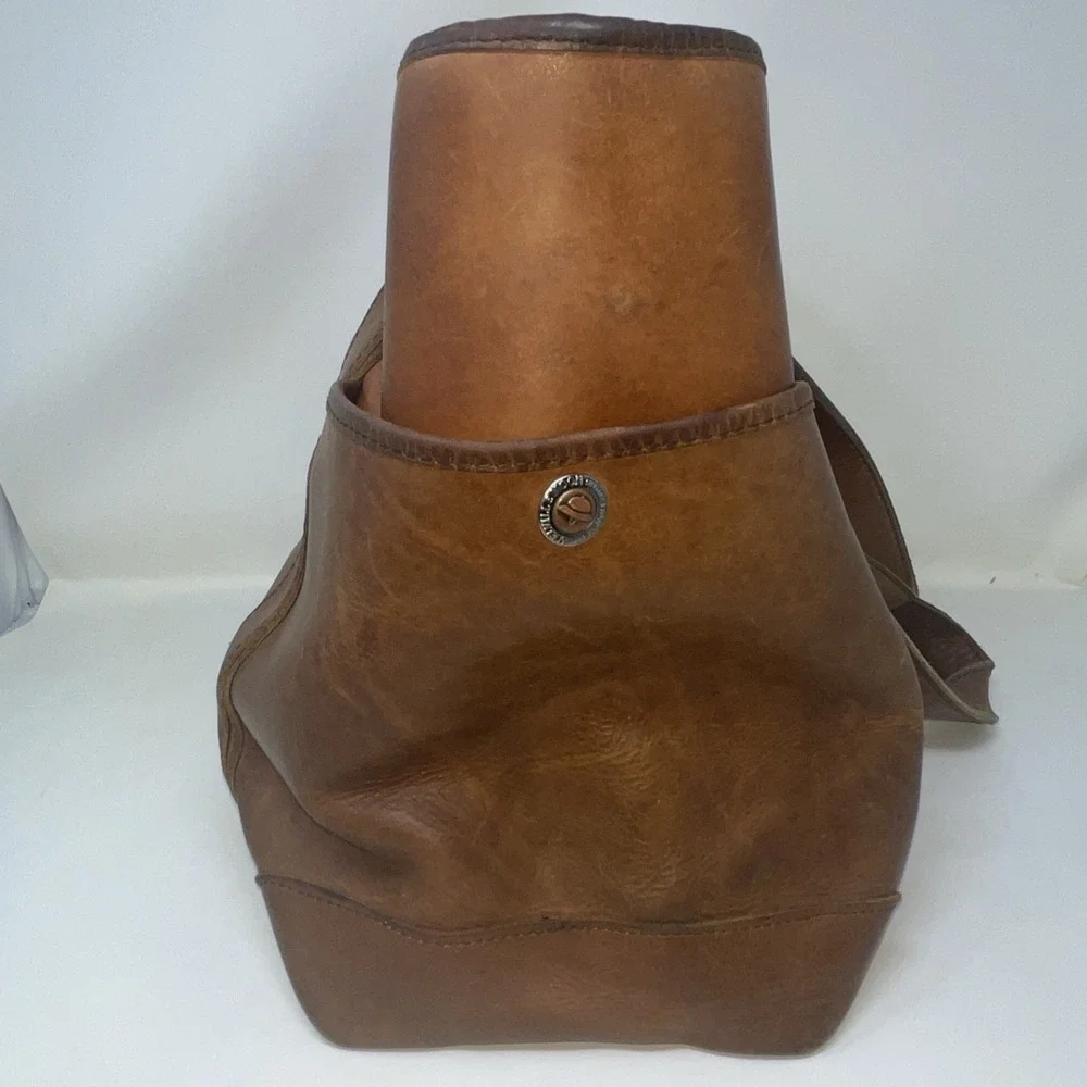 Melvill & Moon Brown Leather Dar Es Salaam Day Bag South African Safari Luxury